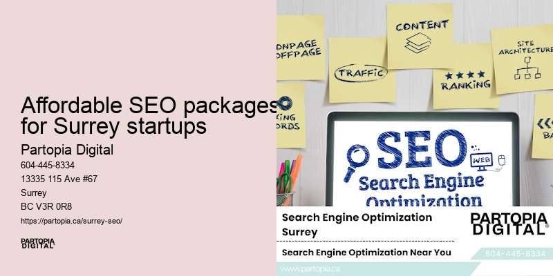 SEO conversion optimization Affordable SEO packages for Surrey startups