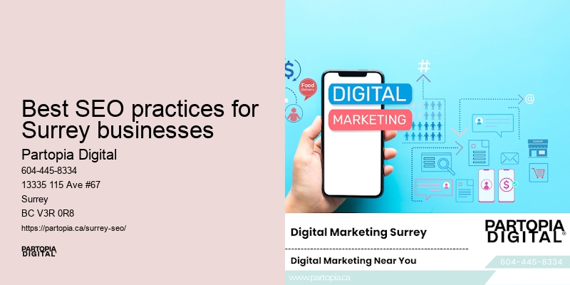 Best SEO practices for Surrey businesses SEO and digital marketing