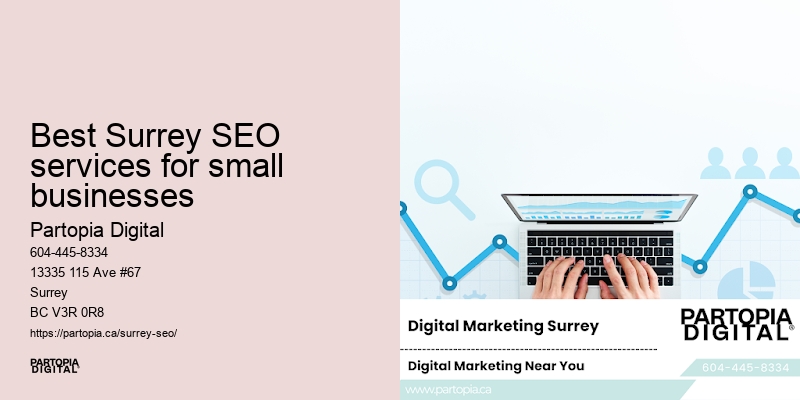 Best Surrey SEO services for small businesses SEO plans