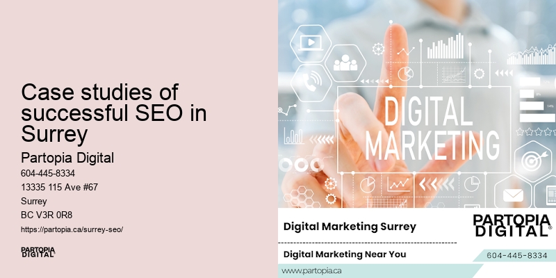 Effective SEO services Case studies of successful SEO in Surrey