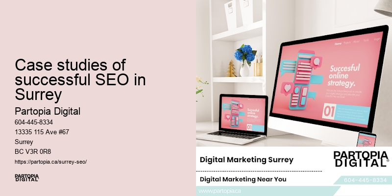 Content-driven SEO Case studies of successful SEO in Surrey