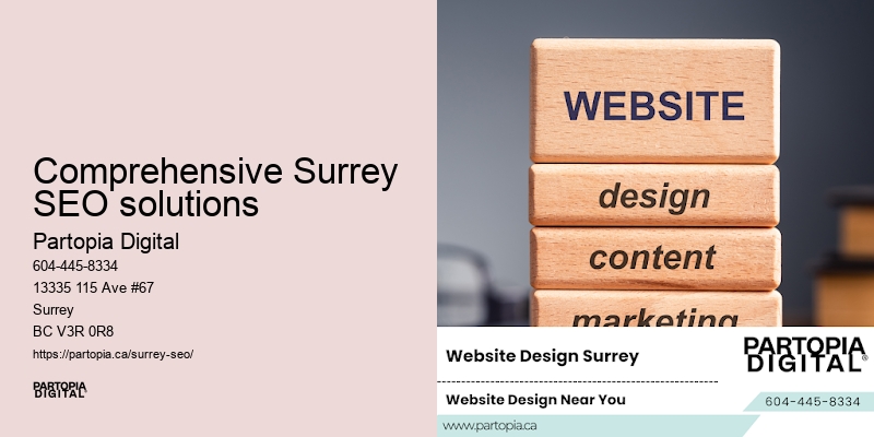 SEO solutions in Comprehensive Surrey SEO solutions, BC