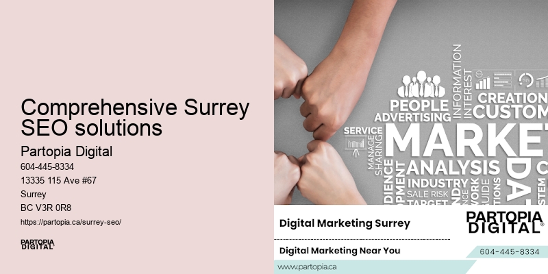 Comprehensive Surrey SEO solutions SEO service providers