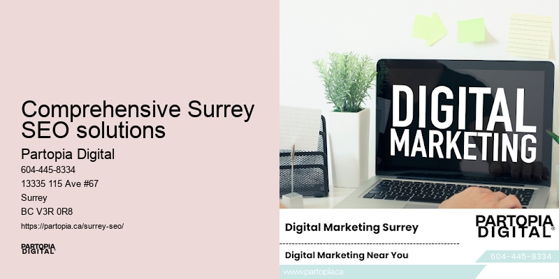 Competitive edge through SEO Comprehensive Surrey SEO solutions