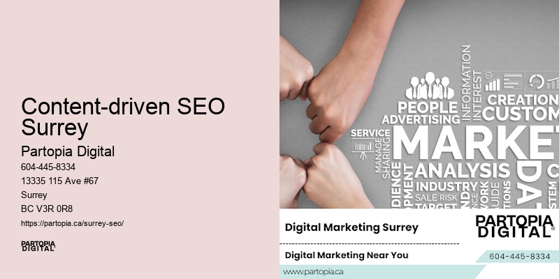 Organic SEO Content-driven SEO Surrey
