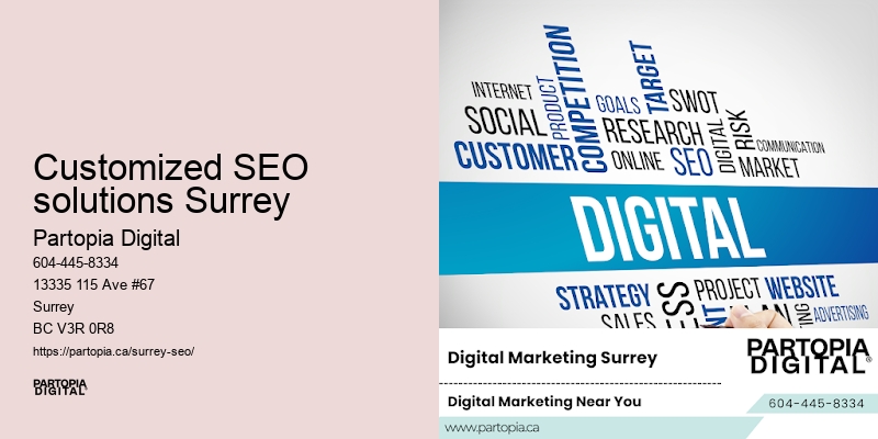 Customized SEO solutions Surrey SEO natural search growth