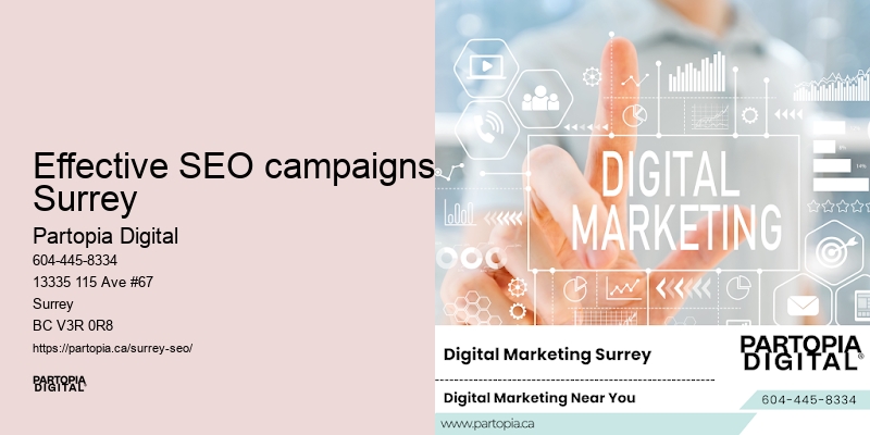 Effective SEO campaigns Surrey SEO service agreements