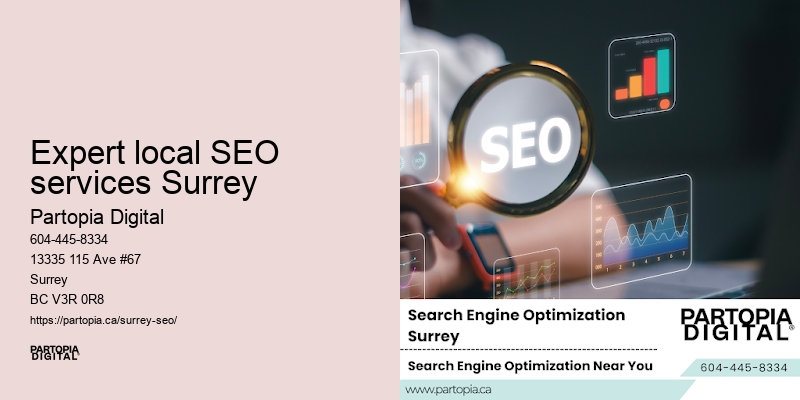 Local SEO solutions Expert local SEO services Surrey