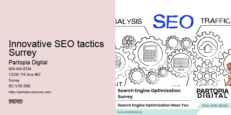 Customized SEO Innovative SEO tactics Surrey
