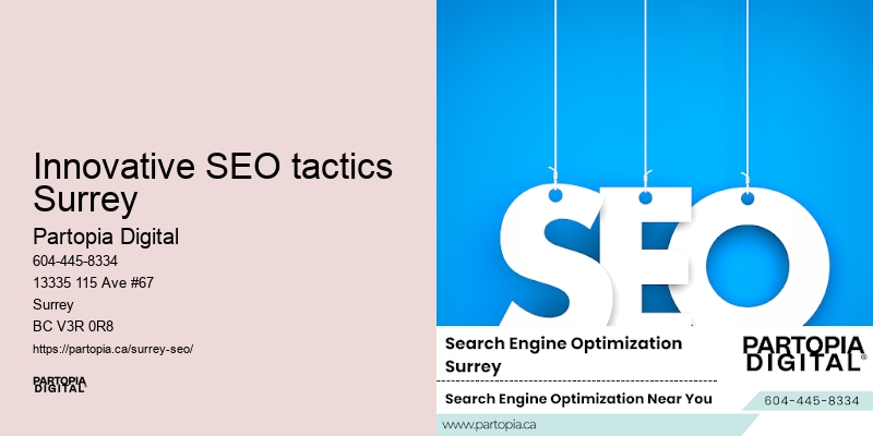 SEO Improvement Tips Innovative SEO tactics Surrey