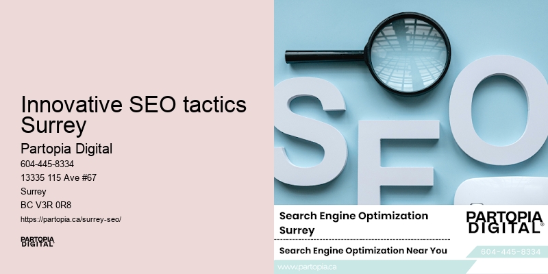 Effective Innovative SEO tactics Surrey digital marketing solutions