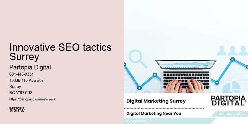 Competitive SEO rates Innovative SEO tactics Surrey