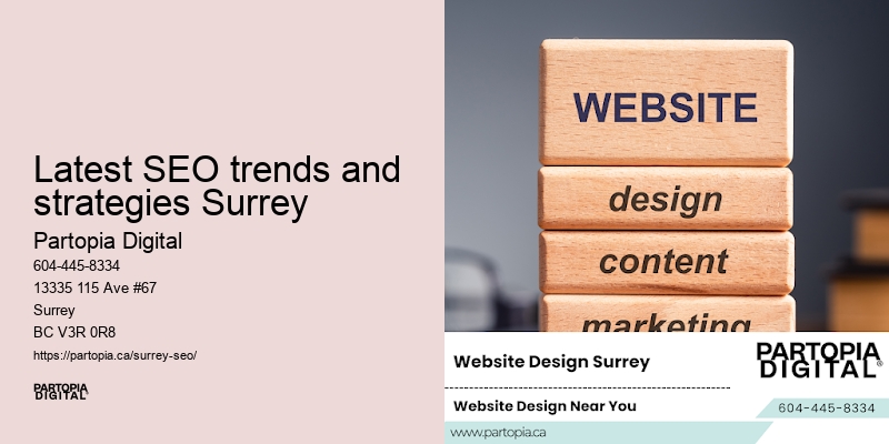 SEO support Latest SEO trends and strategies Surrey