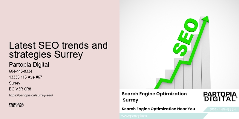 Latest SEO trends and strategies Surrey SEO customer acquisition