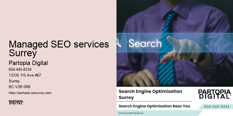 Best SEO practices Managed SEO services Surrey