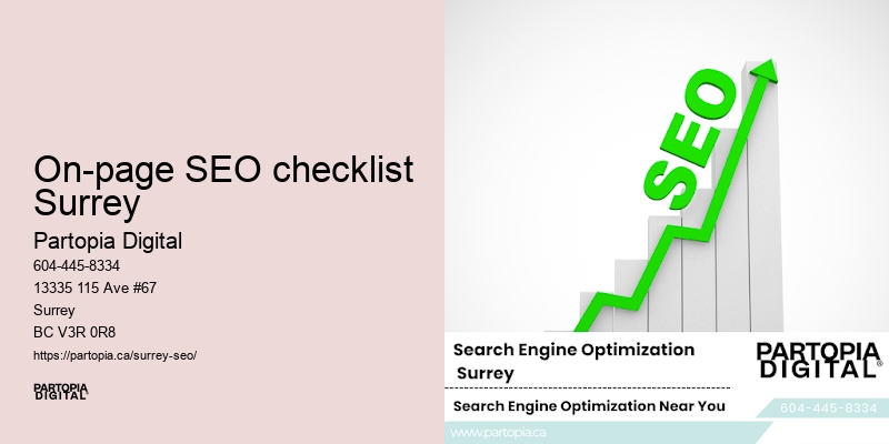 Experienced SEO experts in On-page SEO checklist Surrey