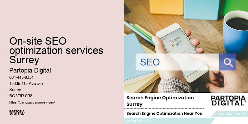 SEO improvement On-site SEO optimization services Surrey