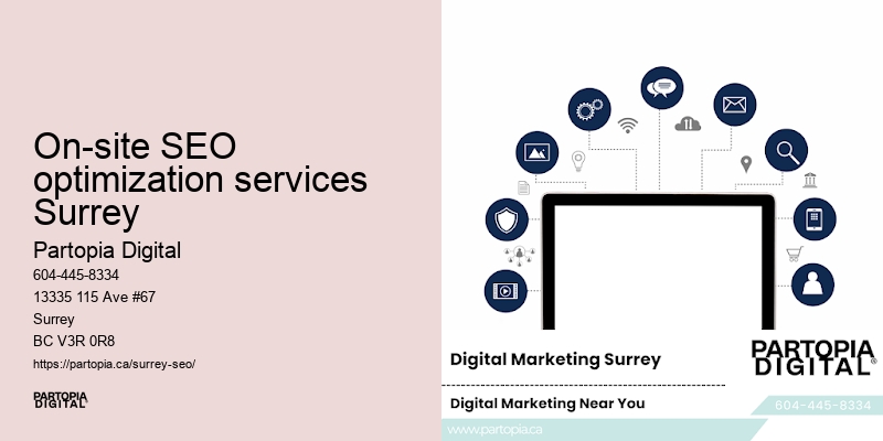 On-site SEO optimization services Surrey SEO trends to watch