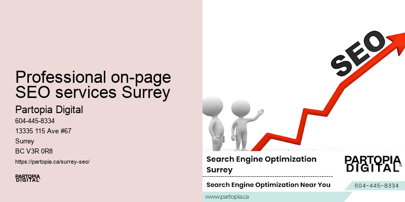 SEO rankings Professional on-page SEO services Surrey