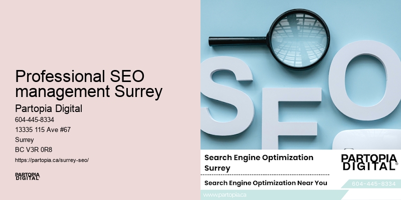 Professional SEO management Surrey SEO professionals