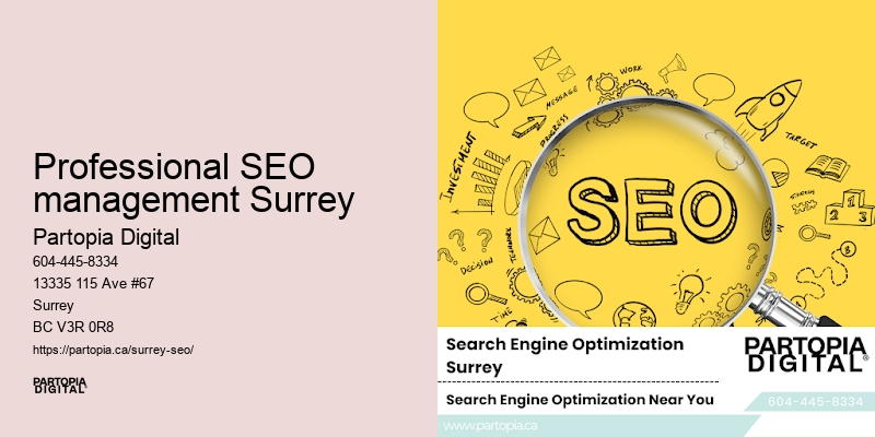 Professional SEO management Surrey SEO analysis and reporting
