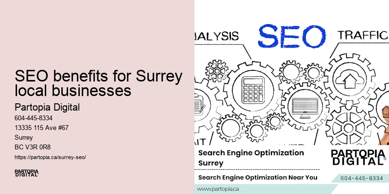 Custom SEO SEO benefits for Surrey local businesses BC