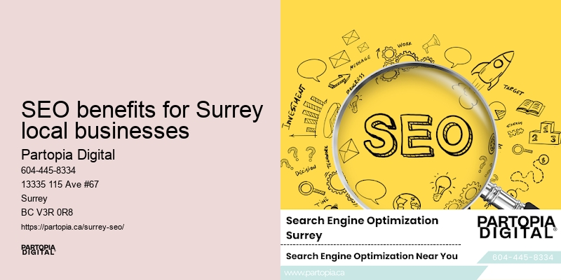 SEO benefits for Surrey local businesses SEO content promotion