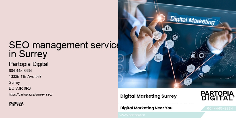 SEO analytics SEO management services in Surrey