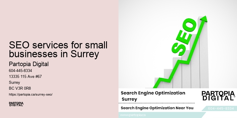 SEO services for small businesses in Surrey SEO professional services