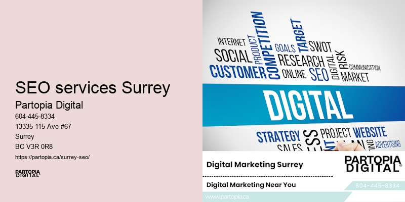 SEO support SEO services Surrey BC