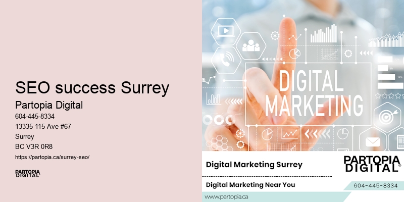 Custom SEO services SEO success Surrey