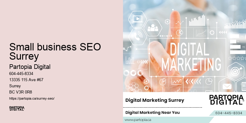 SEO strategies for Small business SEO Surrey businesses
