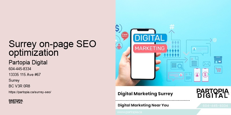 SEO consulting Surrey on-page SEO optimization
