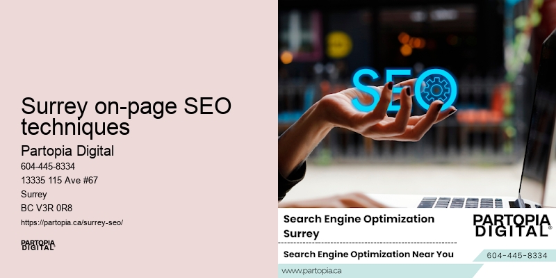 Surrey on-page SEO techniques SEO package deals