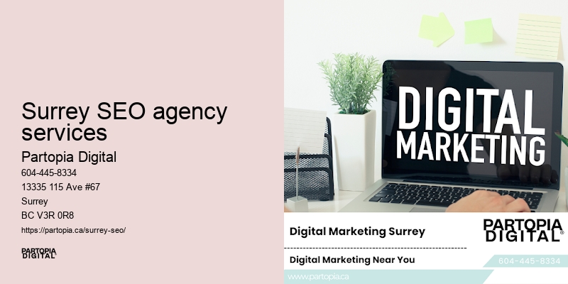 Surrey SEO agency services digital marketing agency