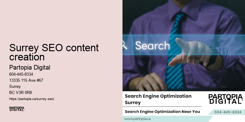 Surrey SEO content creation SEO package deals
