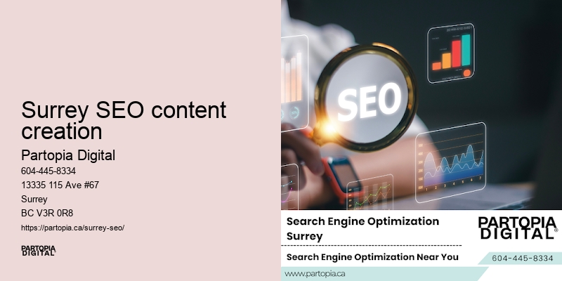 Top SEO firm Surrey SEO content creation