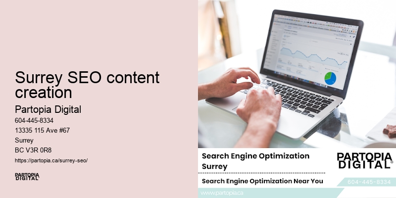 SEO management services Surrey SEO content creation