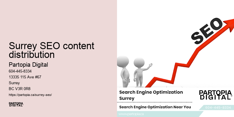 SEO for lead generation Surrey SEO content distribution