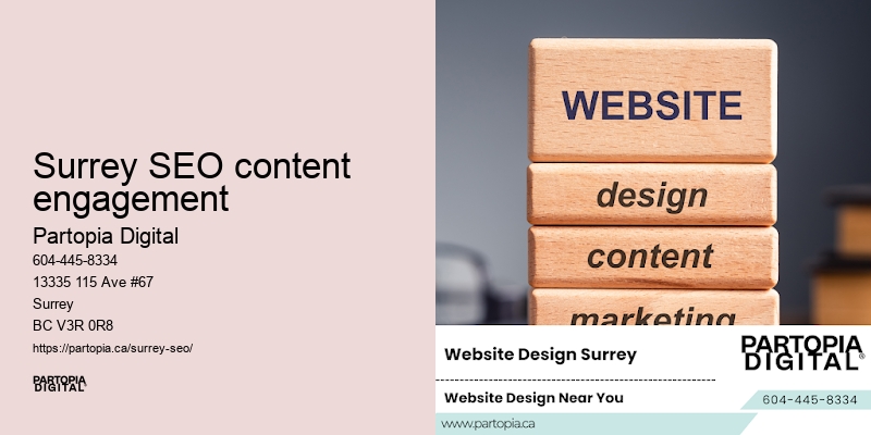 Improve SEO Ranking Surrey SEO content engagement