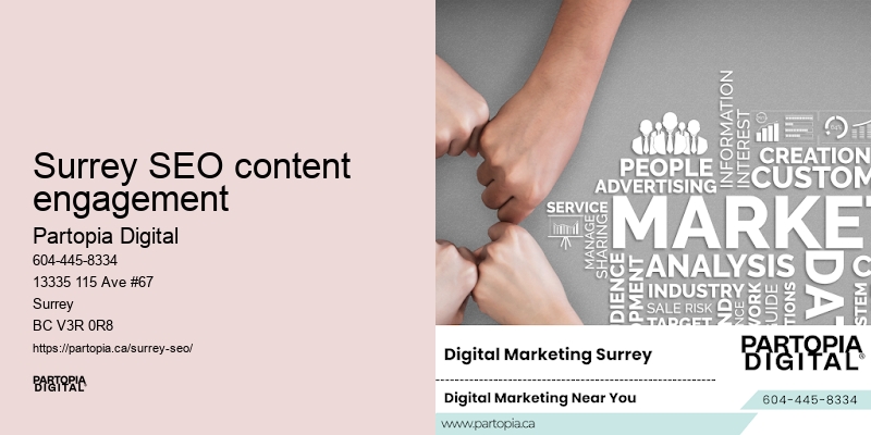 SEO implementation Surrey SEO content engagement