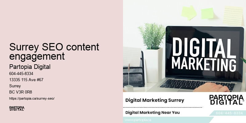 SEO solutions for Surrey SEO content engagement businesses