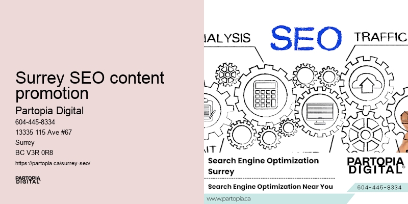 SEO consultant near me Surrey SEO content promotion BC