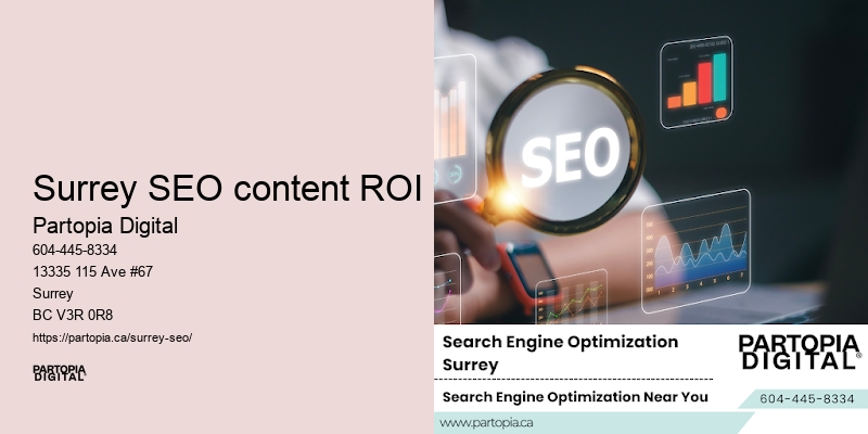 Effective SEO Marketing Campaigns Surrey SEO content ROI