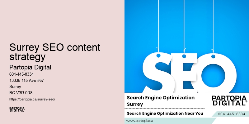 Proven SEO strategies Surrey SEO content strategy
