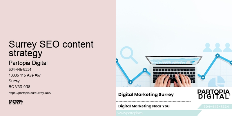 Reliable SEO services Surrey SEO content strategy