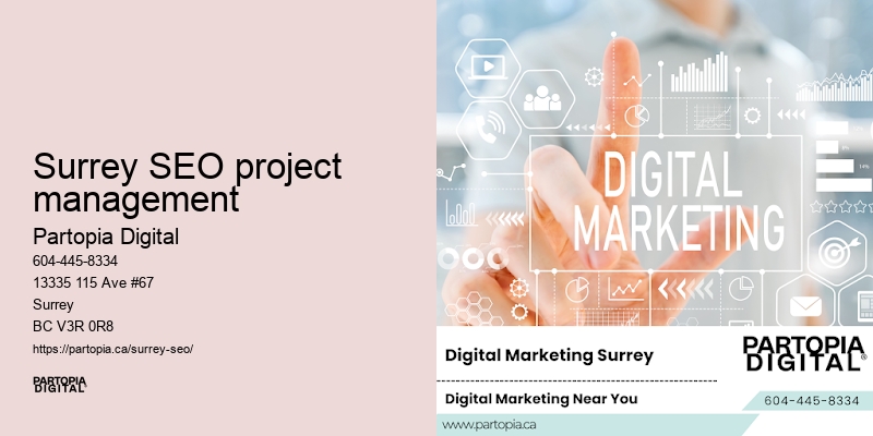 Surrey SEO project management SEO content optimization