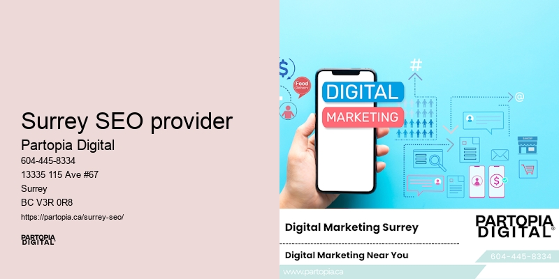 SEO for Surrey SEO provider businesses