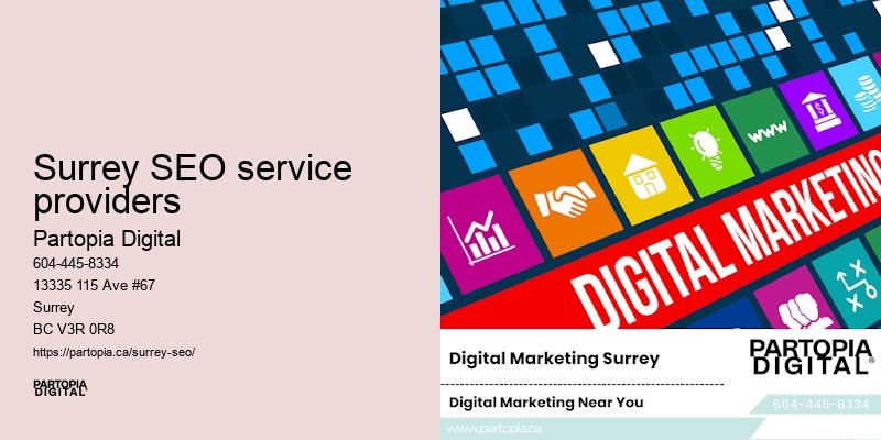 Surrey SEO service providers SEO improvement strategies