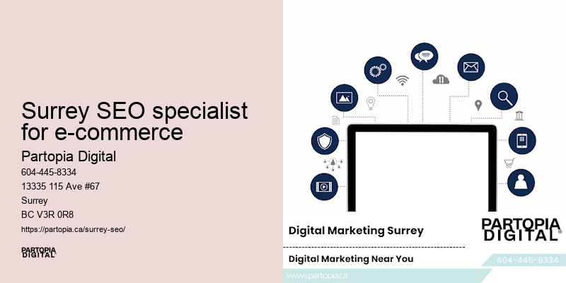 Efficient SEO practices Surrey SEO specialist for e-commerce
